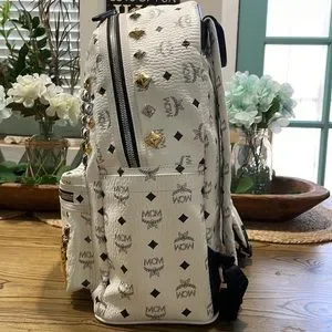 MCM | Bags | Mt59 Authentic Mcm Visetos Stark Stud Large 